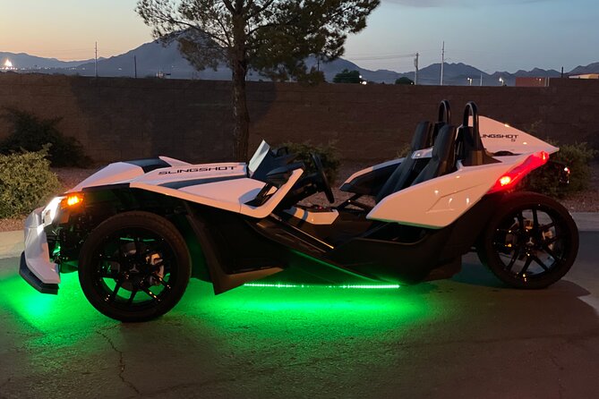 Slingshot Rental - Sun, safety, and what to bring