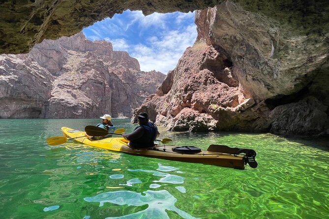Small-Group Emerald Cave Kayak Tour on Colorado River - Swimming in 52 to 54 degree water