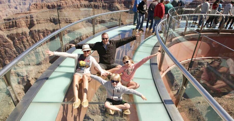 Small Group Grand Canyon West Rim, Skywalk & Hoover Dam Tour - Crossing the Mojave Desert toward the canyon
