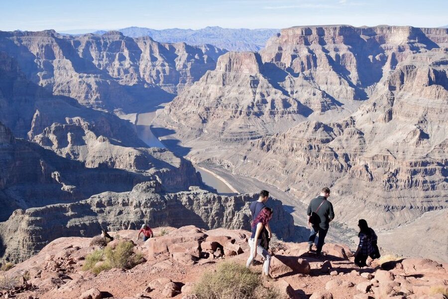 Small Group Grand Canyon West Rim, Skywalk & Hoover Dam Tour - Guano Point delivers the strongest photo stop