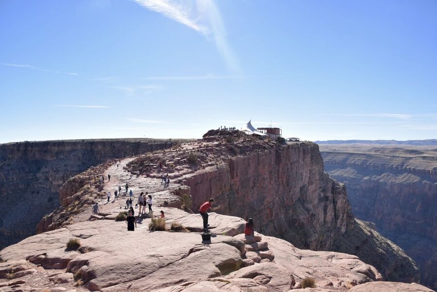 Small Group Grand Canyon West Rim, Skywalk & Hoover Dam Tour - Lunch with a canyon view