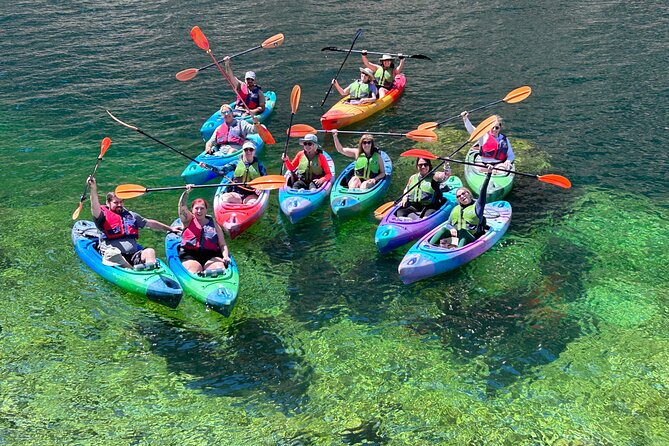 Small Group Guided Colorado River & Emerald Cave Kayak Tour - Paddling two miles toward Emerald Cave
