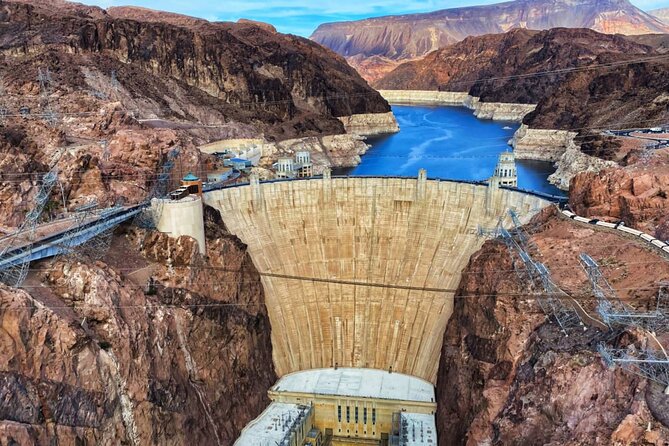 Small Group Hoover Dam: From Above, On Top and Below Tour - Snacks, water, and the value of $99.99