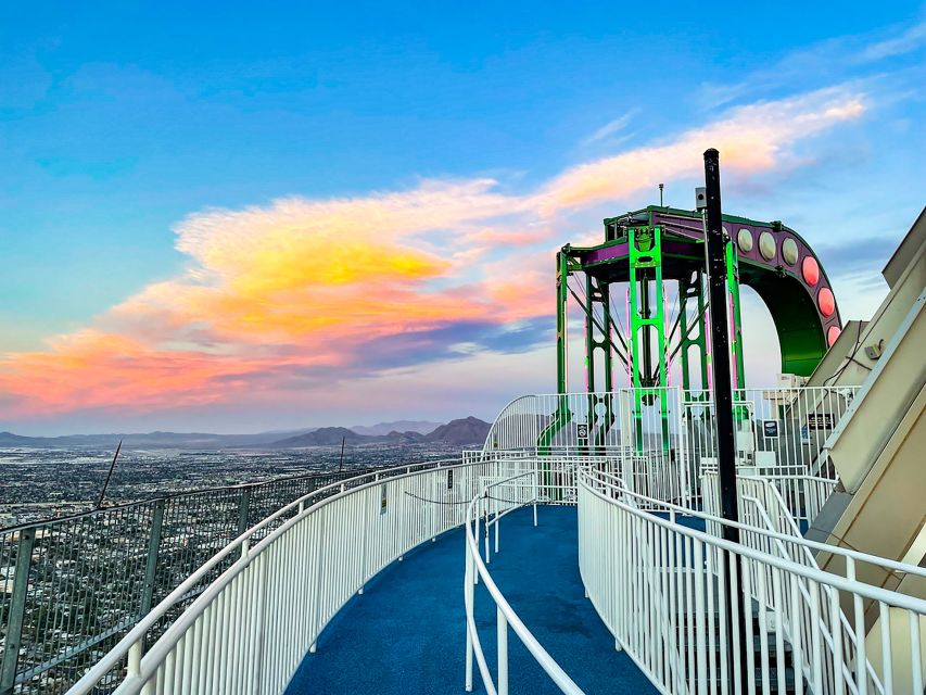 STRAT Tower Thrill Rides Admission - Reaching the SkyPod at 1,149 feet