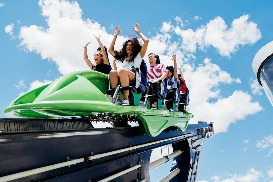 STRAT Tower Thrill Rides Admission - The best time to go is tied to the view
