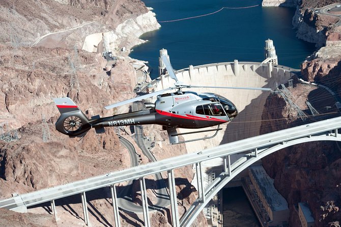 Sunset Grand Canyon Helicopter Tour from Las Vegas - Leaving Las Vegas over Lake Mead