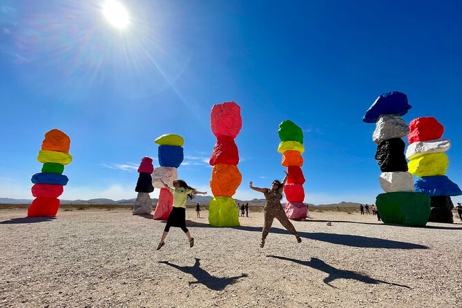 Sunset Hike and Photography Tour near Red Rock with Optional 7 Magic Mountains - Seven Magic Mountains and the desert road south
