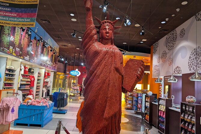 Sweet Side of Vegas: Chocolate and Candy Tour with Free Samples - The Luxor Sphinx and Hershey’s chocolate stories