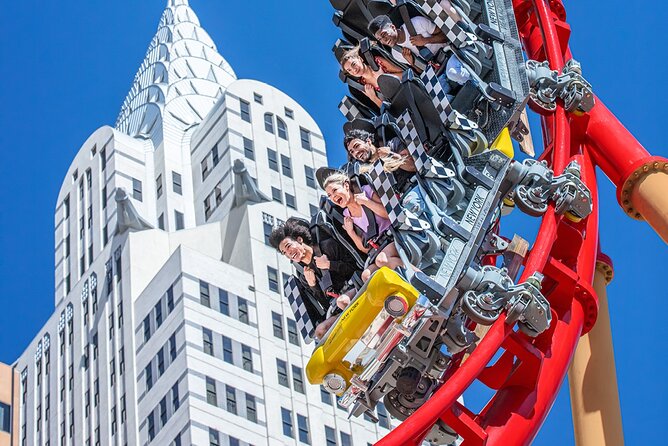 The Big Apple Coaster at New York New York Hotel and Casino - What the Big Apple Coaster actually feels like