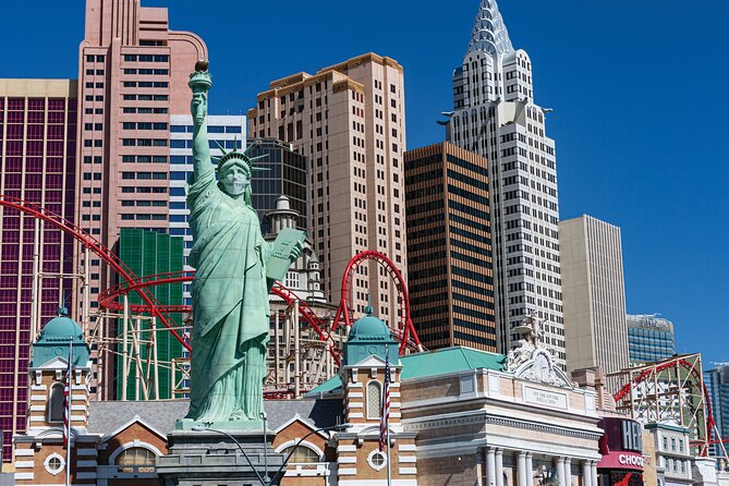 The Big Apple Coaster at New York New York Hotel and Casino - Finding the ride inside New York-New York