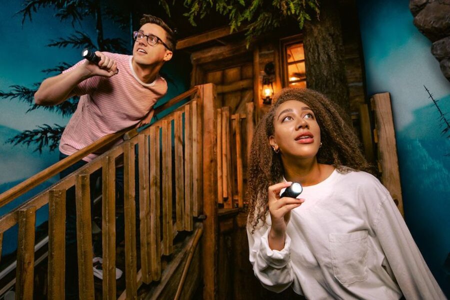 The Escape Game at The Forum Shops in Las Vegas - Choosing your mission at The Forum Shops
