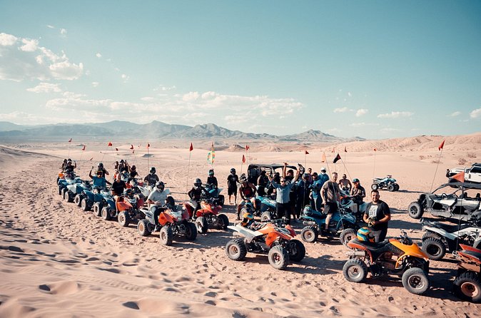 Thrilling 1 Hour ATV Excursion at Nellis Sand Dunes in Las Vegas - The unusual possibility of fighter jets overhead