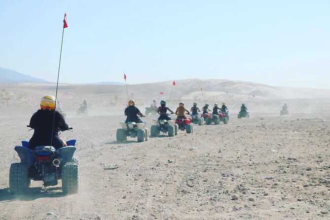 Thrilling 1 Hour ATV Excursion at Nellis Sand Dunes in Las Vegas - Getting started with the safety briefing