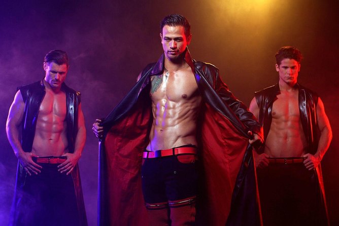 Thunder from Down Under at the Excalibur Hotel and Casino - The adult content deserves a clear warning