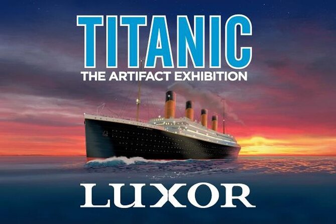 Titanic: The Artifact Exhibition at the Luxor Hotel and Casino - Finding the exhibition inside Luxor
