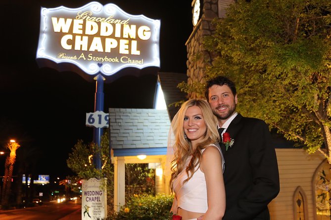 Traditional Wedding or Vow Renewal at Graceland Wedding Chapel - Legal paperwork is your responsibility