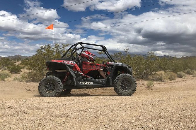Ultimate Hidden Valley and Primm RZR Adventure from Las Vegas - Getting Ready at the Jean Staging Area