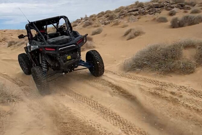 UTV Nellis Bad Land Quest Half-Day Tour - From hotel pickup to the Nellis trailhead