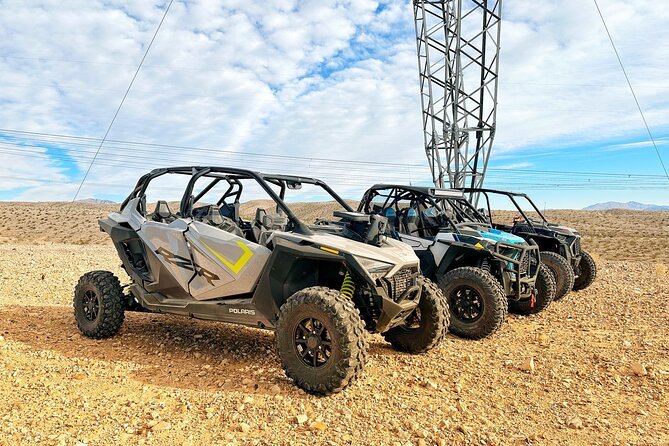 UTV Nellis Bad Land Quest Half-Day Tour - Rock obstacles, ravines, and the ancient ocean floor