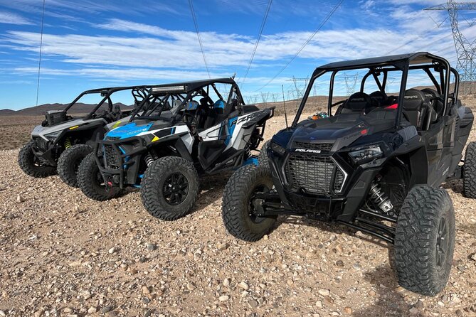 UTV Nellis Bad Land Quest Half-Day Tour - Choosing between a two-seat and four-seat UTV