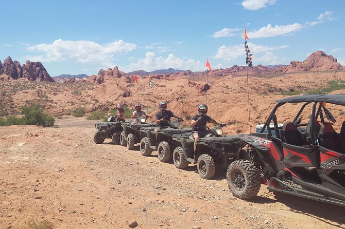Valley of Fire 3-Hour ATV Tour from Las Vegas - Guides, pace, and group size