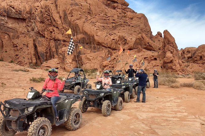 Valley of Fire 3-Hour ATV Tour from Las Vegas - The lunch break and return to Las Vegas