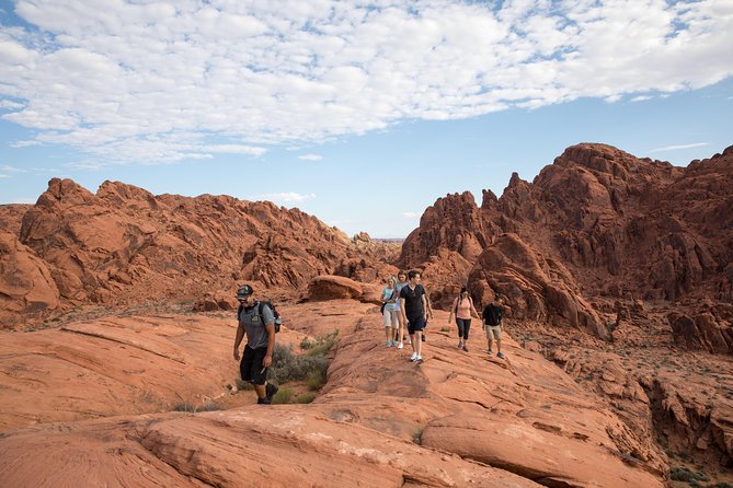 Valley of Fire Guided Hike from Las Vegas - White Domes Trail and the feel of the terrain
