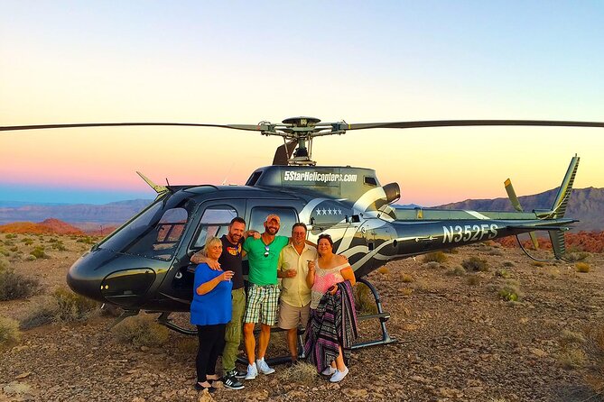 Valley of Fire Helicopter Tour and Landing with Champagne Toast - Cabin comfort, weight limits, and seating