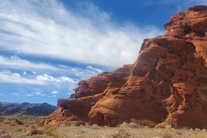 Valley of Fire State Park Tour w/Private Option (2-6 people) - White Domes Road: a change from red to pale stone