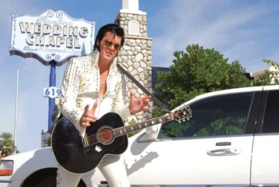Elvis-Themed Graceland Chapel Wedding or Vow Renewal