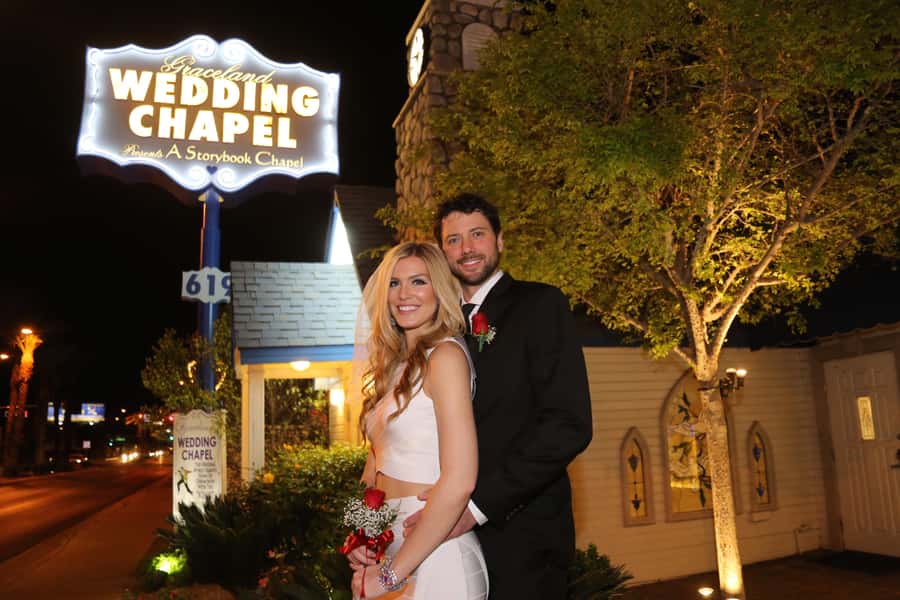 Vegas: Elvis-Themed Graceland Chapel Wedding or Vow Renewal - Flowers, certificates, and the small details