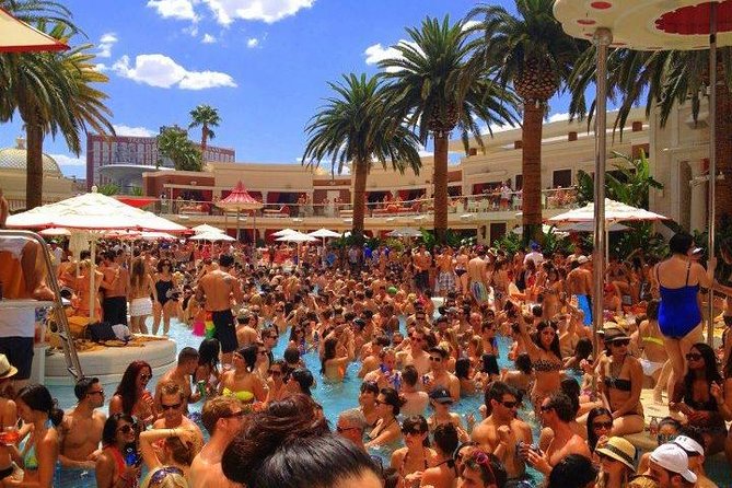 Vegas Pool Party Crawl by Party Bus w/ EZ Entry & Free Drinks - Who will enjoy this pool crawl most