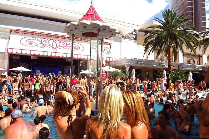 Vegas Pool Party Crawl by Party Bus w/ EZ Entry & Free Drinks - Cancellation and weather notes