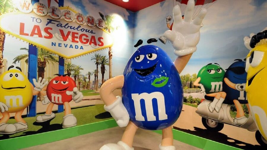 Vegas: Taste, Explore & Shop Chocolate Tour - Starting at the large red M&M