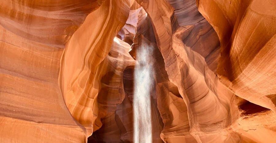 Vegas: Upper Antelope Canyon, Horseshoe Bend, Lake Powell - Lake Powell from the overlook