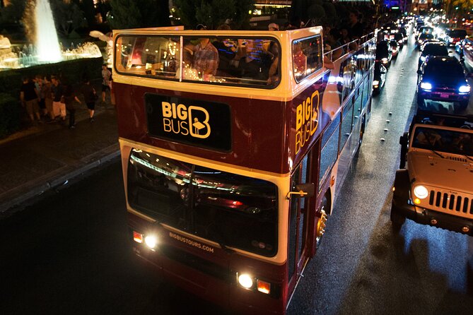 Viator Exclusive: 10:15PM Las Vegas Night Tour by Open-Top Bus - Key points before you board