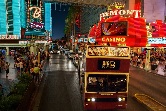 Viator Exclusive: 10:15PM Las Vegas Night Tour by Open-Top Bus - Starting at the LINQ after 10pm
