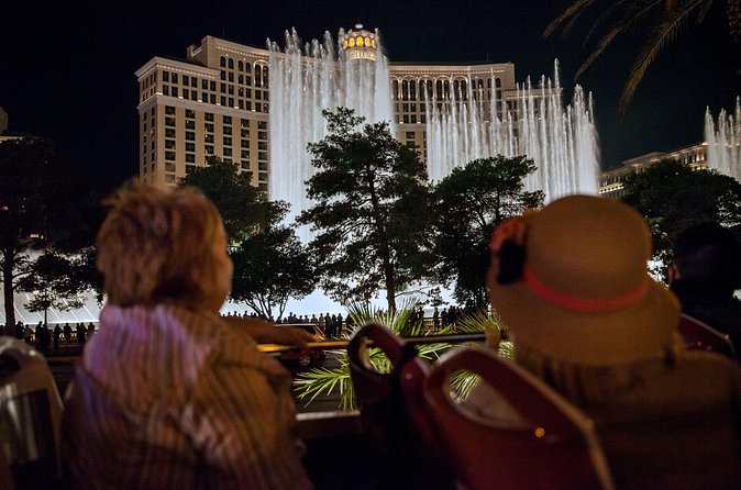 Viator Exclusive: 10:15PM Las Vegas Night Tour by Open-Top Bus - Weather, comfort, and the open-top tradeoff