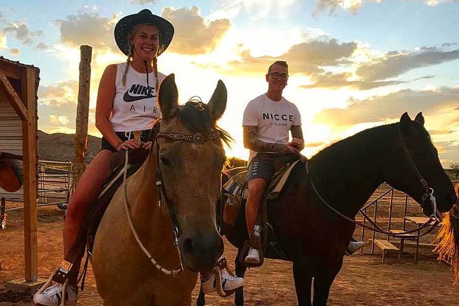 Wild West Sunset Horseback Ride with Dinner from Las Vegas - The 90-Minute Desert Trail Ride