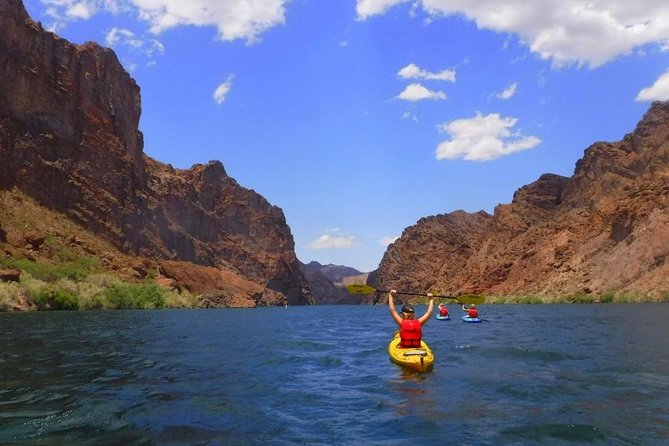 Willow Beach Colorado River Kayak Day Trip with Lunch - Following the Colorado River toward Black Canyon