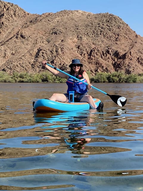 Willow Beach: Paddle Board Rental - Watching for wildlife in Black Canyon