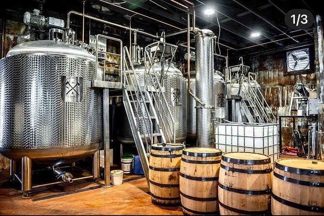 Wine & Mead Tasting, Distillery and Brewery Tour with Lunch - Black Bridge Brewery, a small finish with room for personal taste