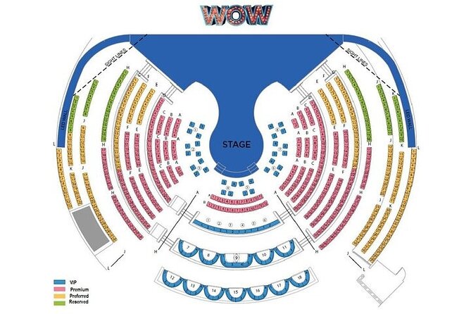 WOW - The Vegas Spectacular at the Rio Hotel and Casino - Acrobatics, comedy, and precision acts