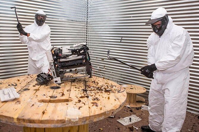 Wreck Room - A Destruction Experience, Standard Wrecking - Key points to know before you book