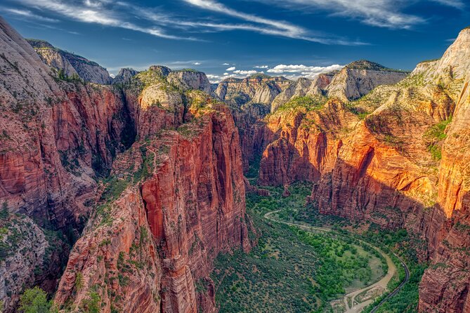 Zion & Bryce Canyon National Parks Day Tour from Las Vegas - Zion Canyon Visitor Center and the first cliffs