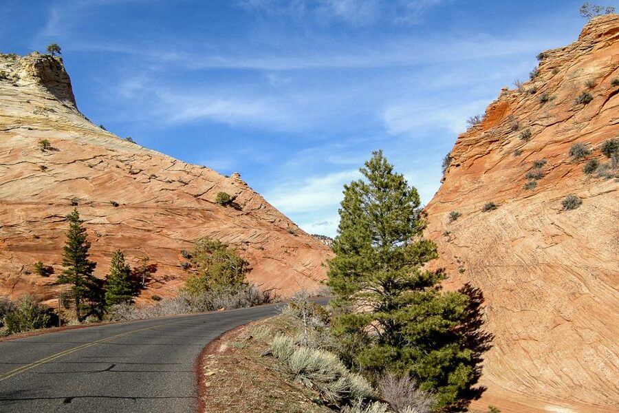 Zion National Park Small Group Adventure from Las Vegas - Entering Zion Canyon